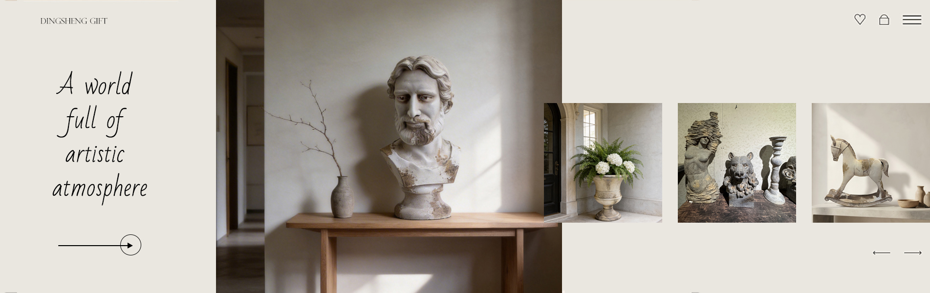 Antique Magnesium Sculpture Manufacturer