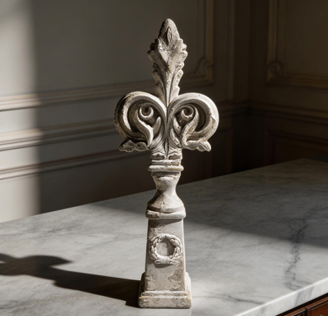 Retro IrisTop Decorative Column Ornament Retro IrisTop Decorative Column Ornament