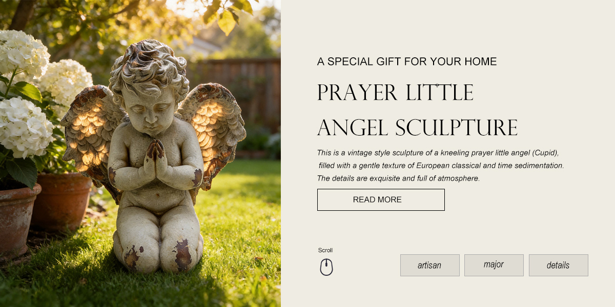 Prayer Little Angel Sculpture