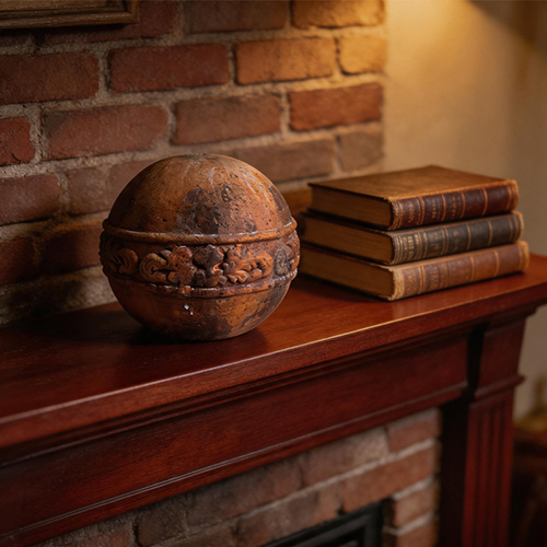 European Style Replica Of Old Spherical Ornaments