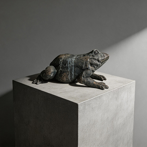 Retro Antique Frog Decoration Ornament