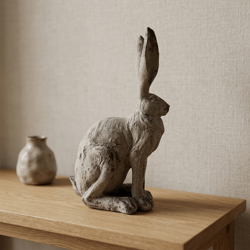 Vintage Rabbit Shaped Ornament