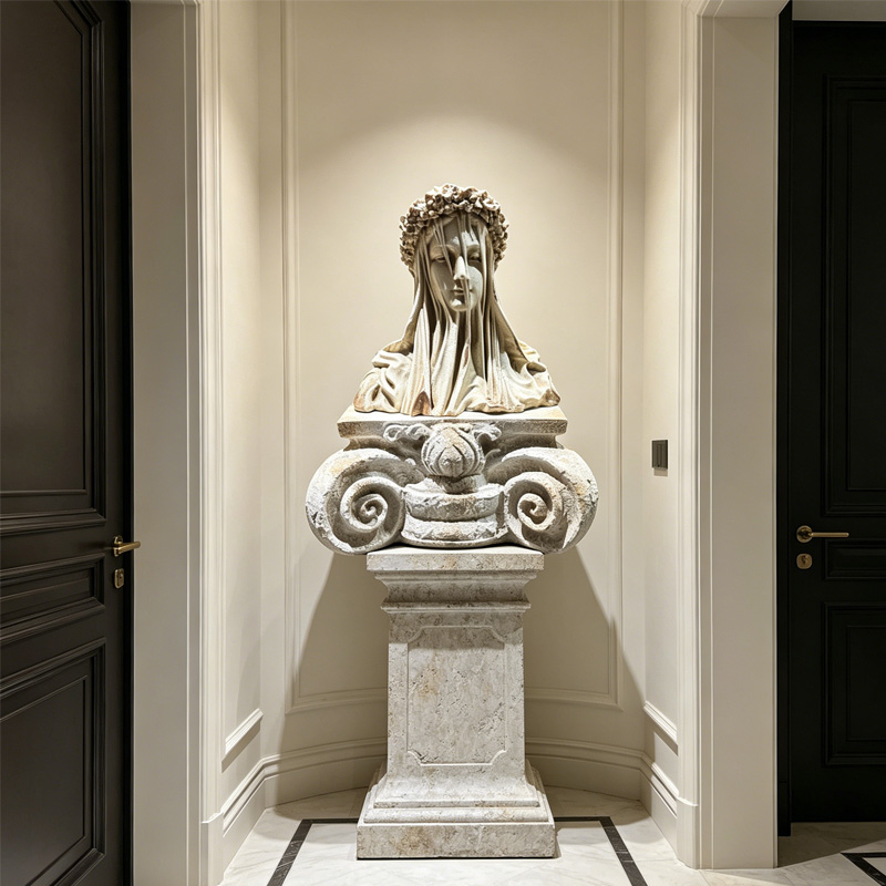 Retro Imitation Stone Sculpture Ornments