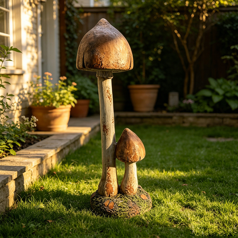 Vintage Mushroom Shaped Ornament