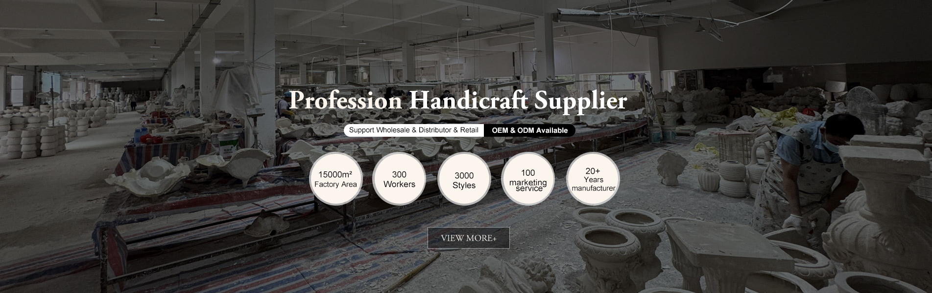 Antique Magnesium Sculpture Manufacturer