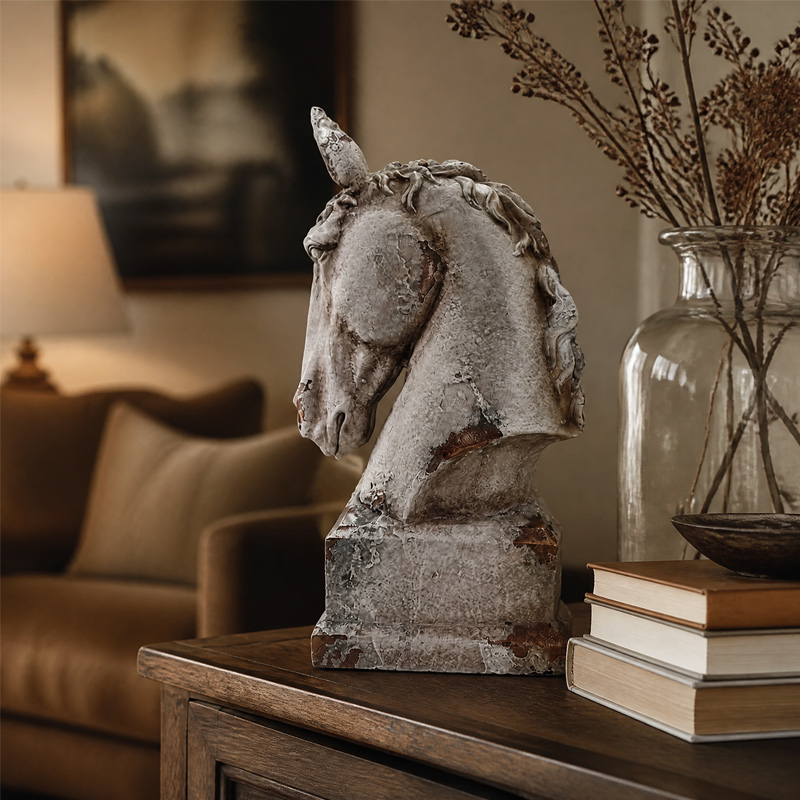 Retro Horse Head Ornament Retro Horse Head Ornament
