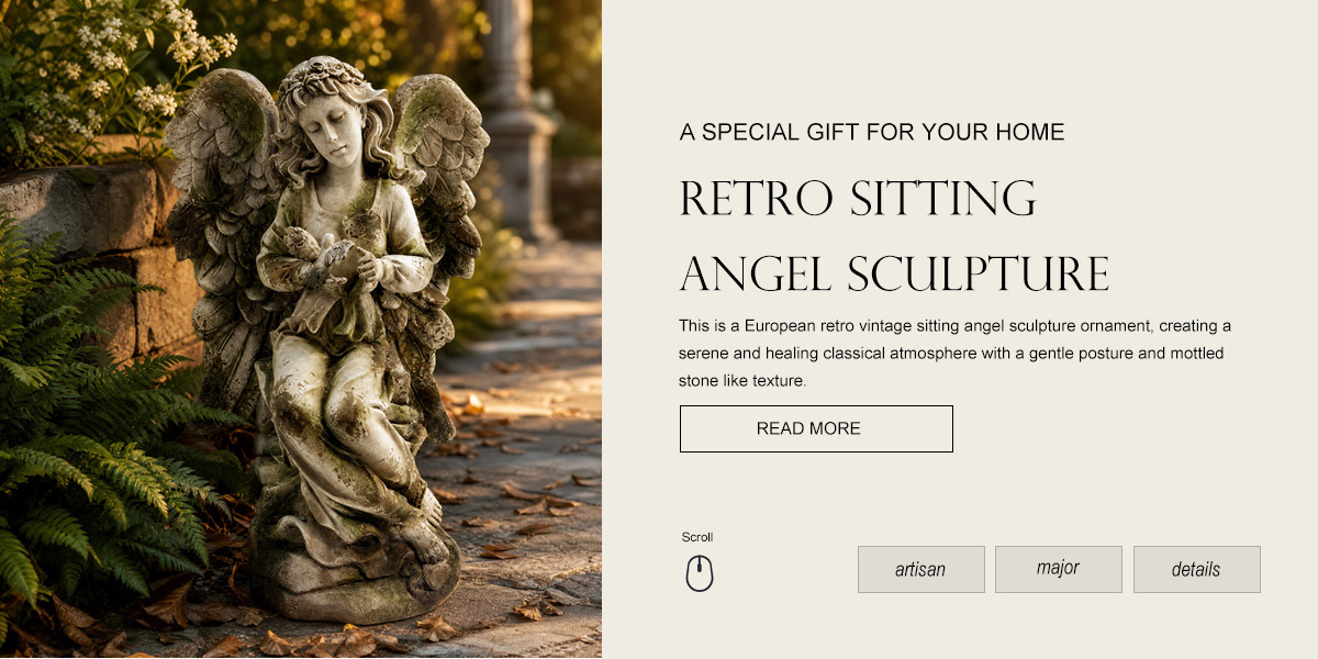 Branded Retro-style Seated Magnesium Oxide Ornament Branded Retro-style Seated Magnesium Oxide Ornament