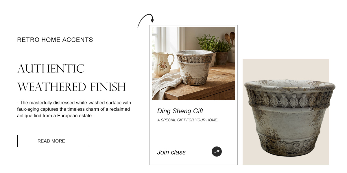Retro High Footed Roman Pillar Flower Vase