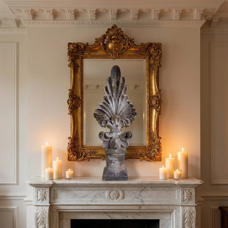 Order Vintage French Country Acanthus Finial