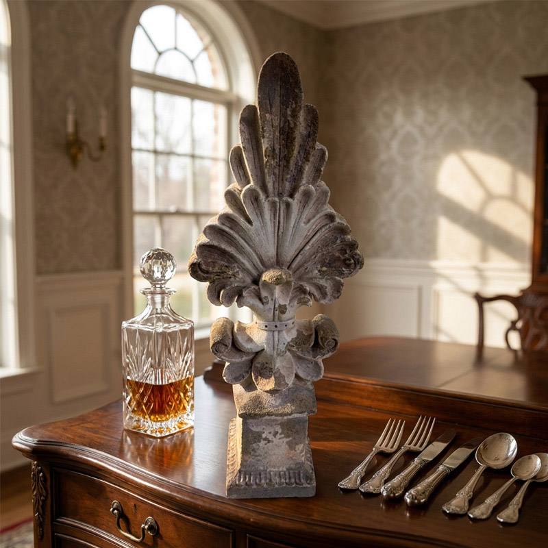 Order Vintage French Country Acanthus Finial