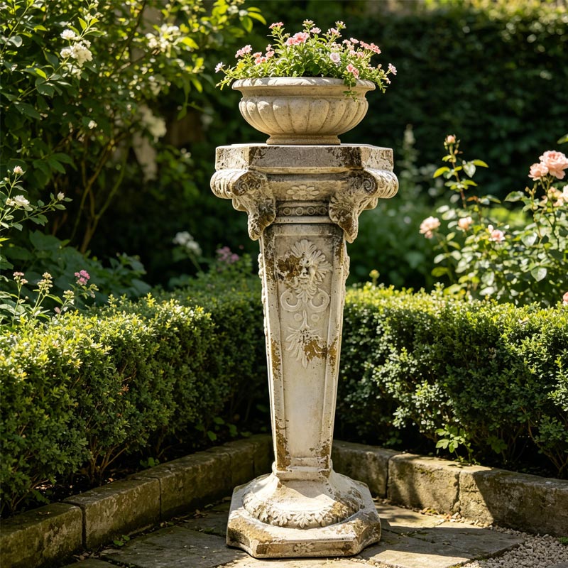 Grand 79cm Grecian Face Pedestal