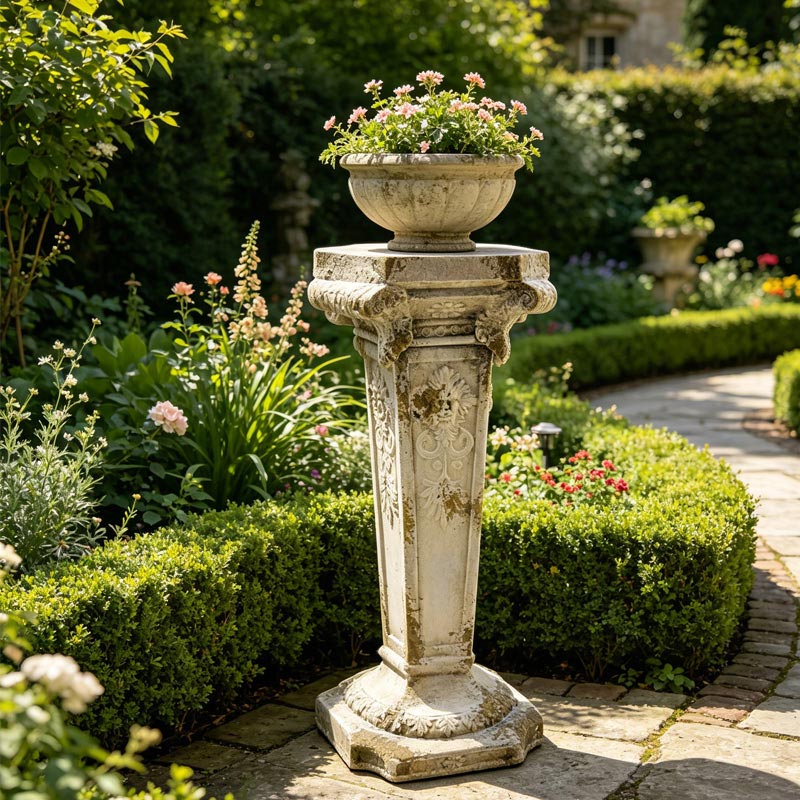 Grand 79cm Grecian Face Pedestal