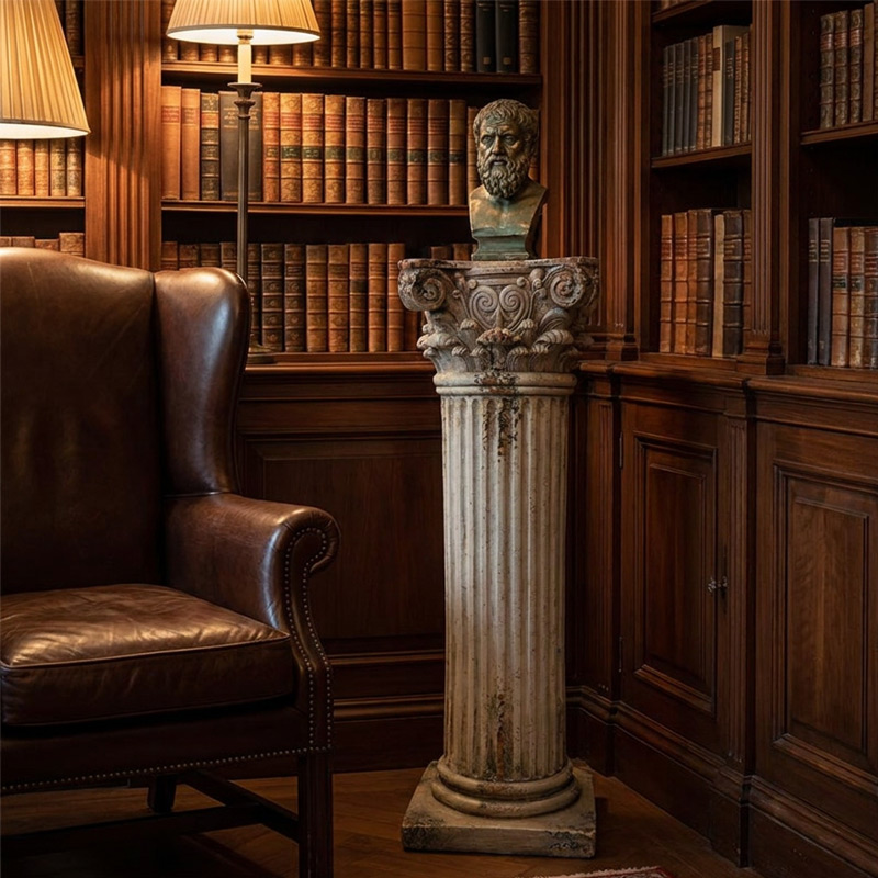 Grand 62.5cm Roman Corinthian Pedestal