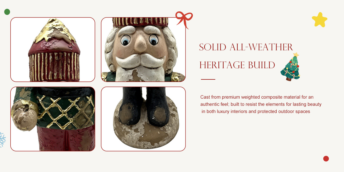 Vintage Hand-Painted Nutcracker Soldier