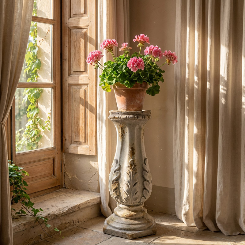 Classic Acanthus Leaf Pedestal