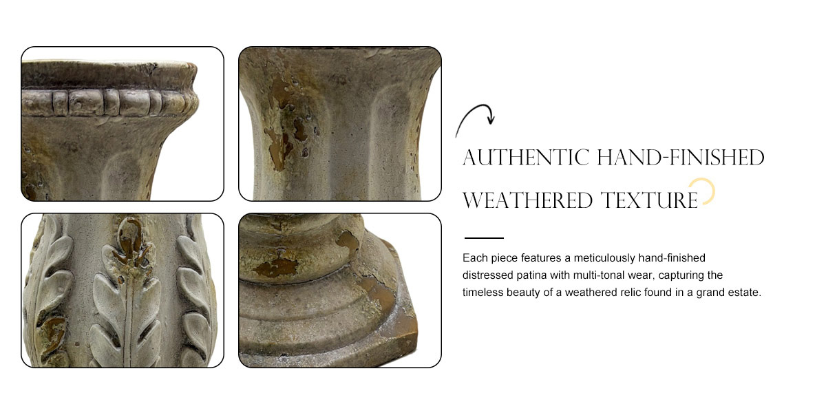  Classic Acanthus Leaf Pedestal
