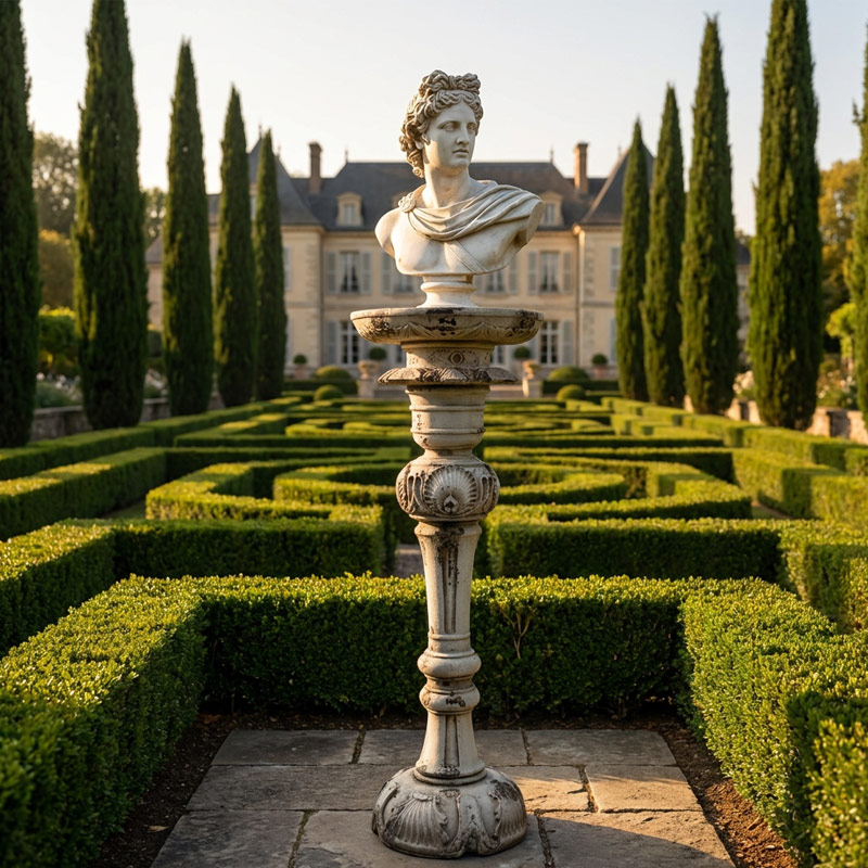 Baroque Shell Pedestal Baroque Shell Pedestal