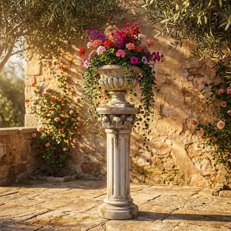 Roman Corinthian Pedestal