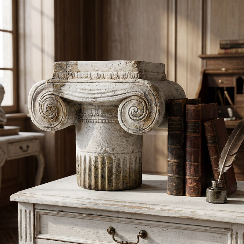 Ionic Column Capital Fragment Ionic Column Capital Fragment