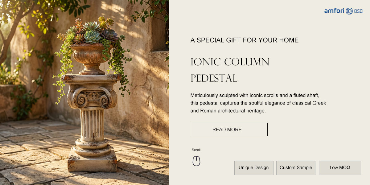 Corinthian Column Pedestal
