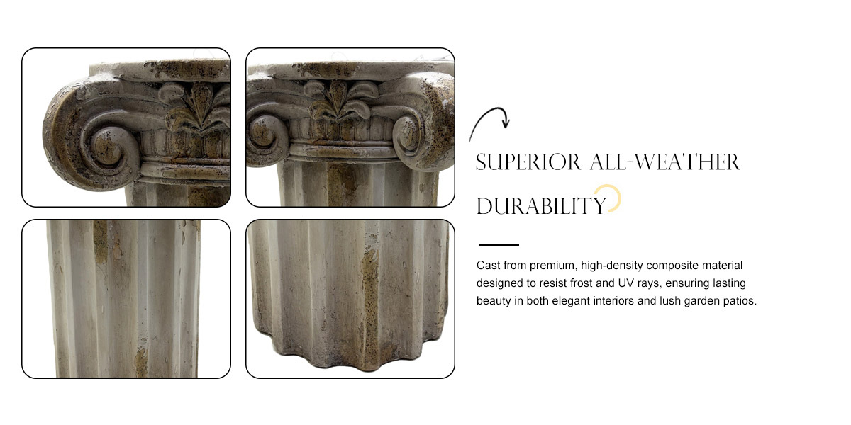 Ionic Column Pedestal Ionic Column Pedestal