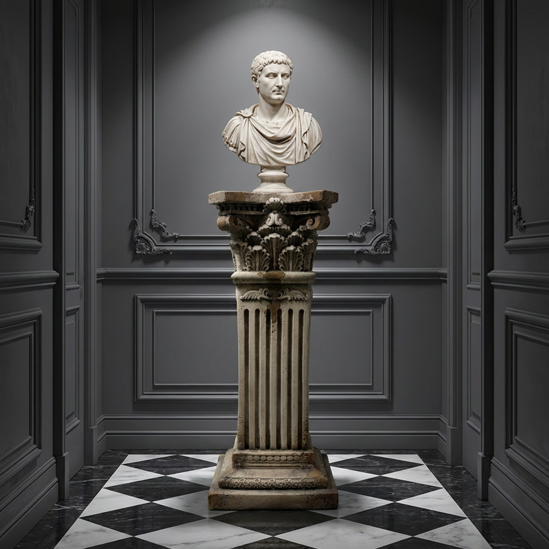 Corinthian Column Pedestal 