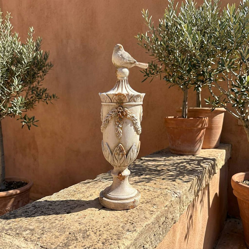 Vintage French Country Bird Finial