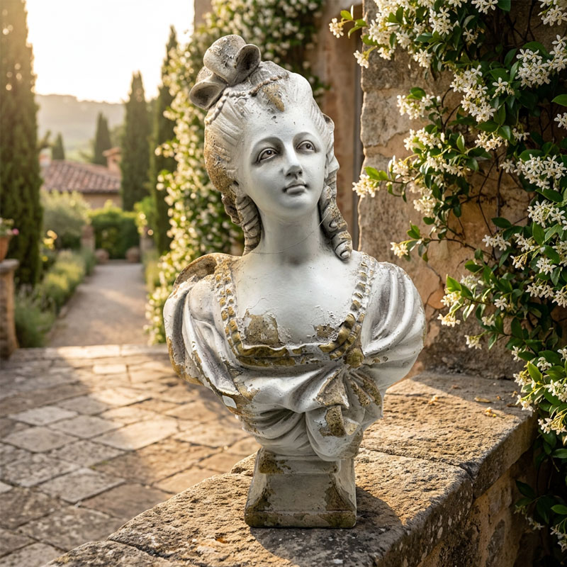 Rococo Noblewoman Bust 