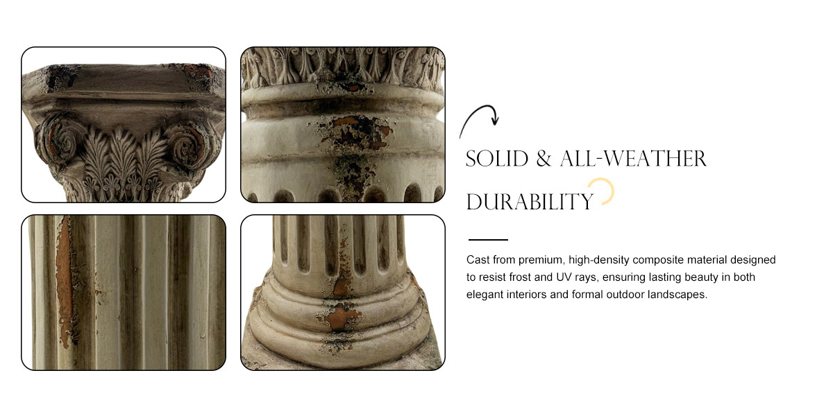 Roman Column Pedestal 