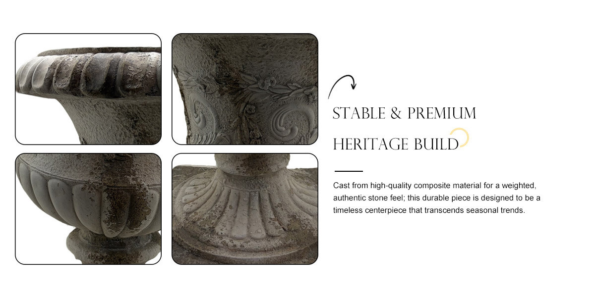 Vintage French Classical Decorative Urn