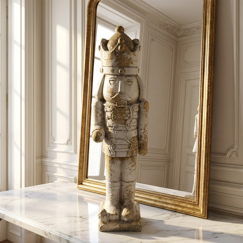 Vintage Nutcracker King Statue