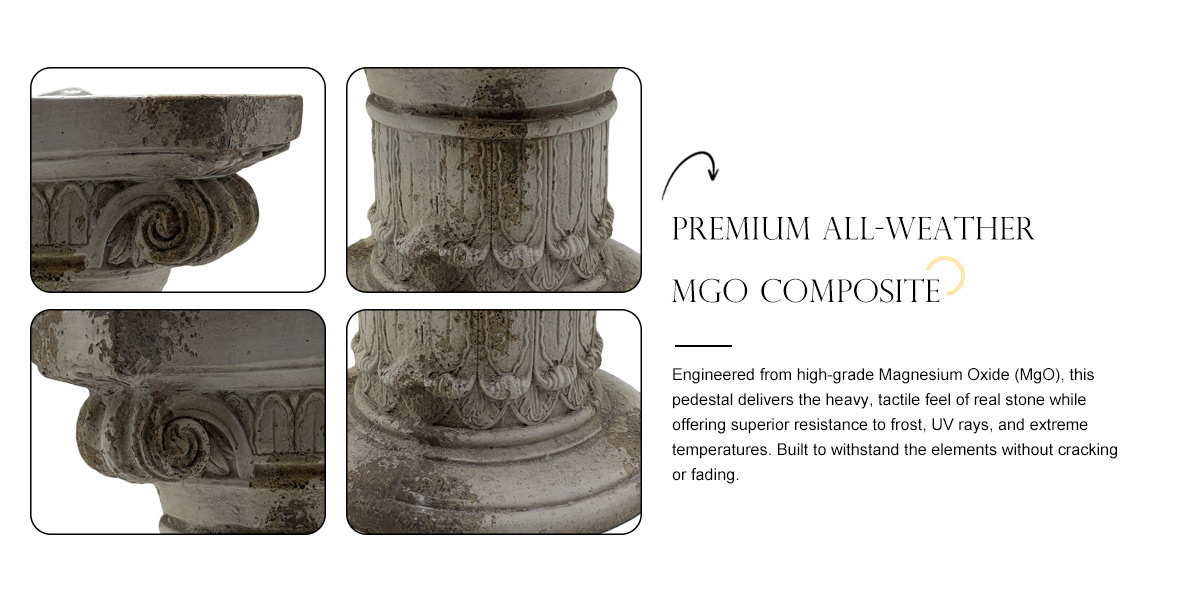 Magnesium Oxide Sculpture for Home Decor