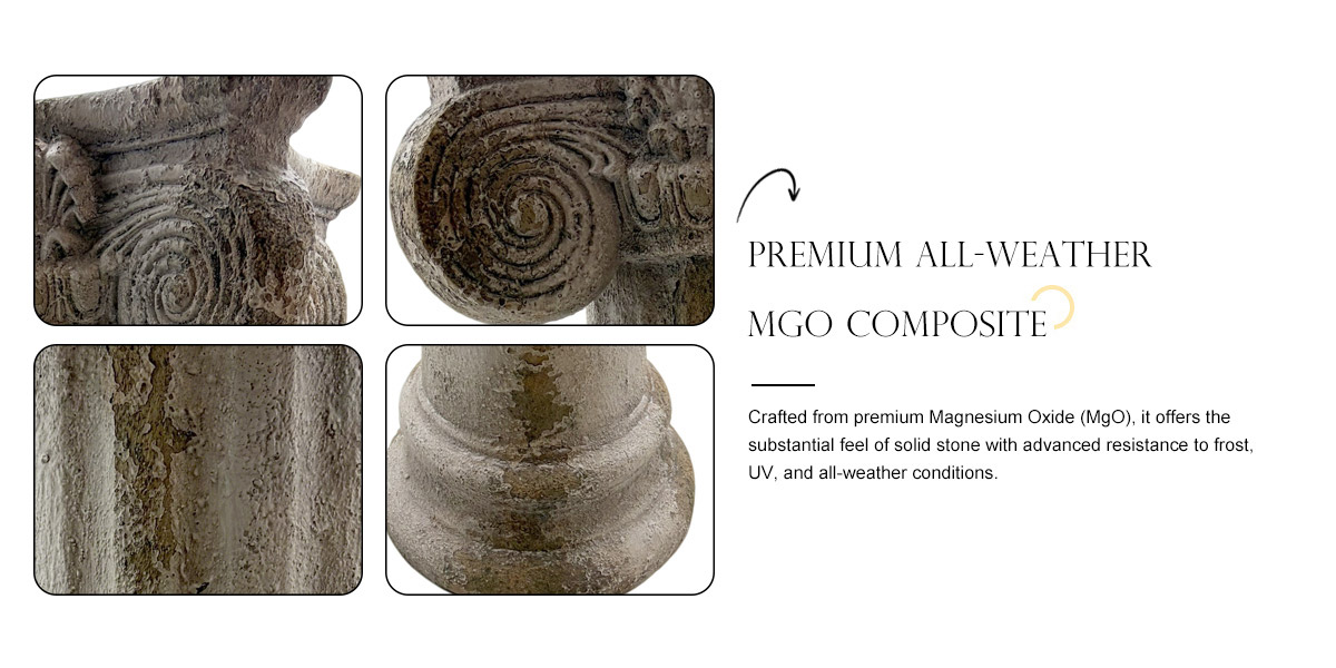 Magnesium Oxide Sculpture for Home Decor