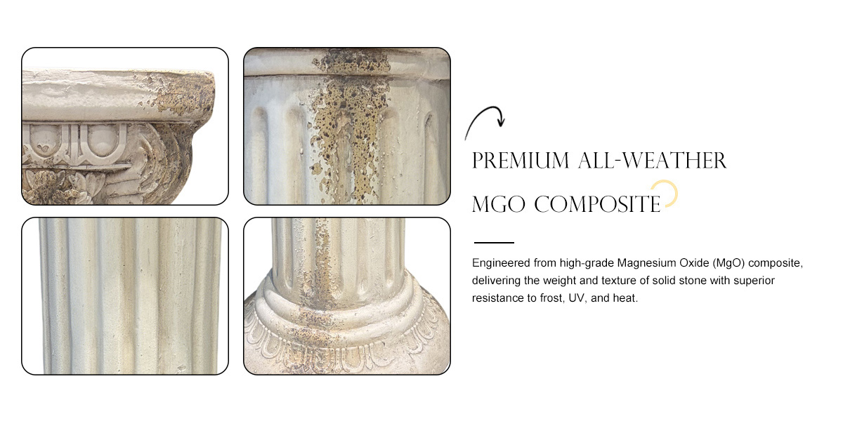 Magnesium Oxide Sculpture for Home Decor