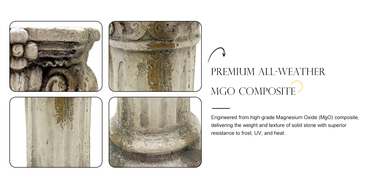 Magnesium Oxide Sculpture for Home Decor
