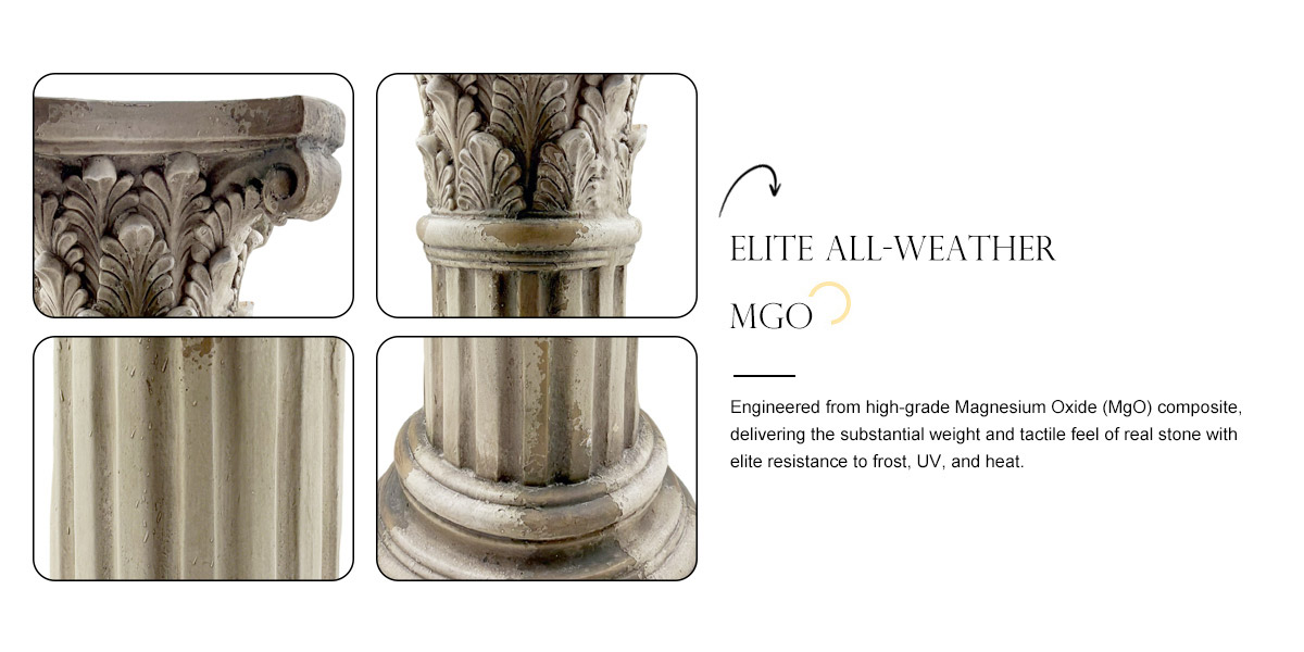 Magnesium Oxide Sculpture for Home Decor