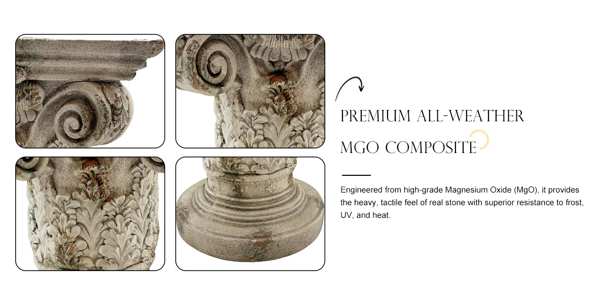 Magnesium Oxide Sculpture for Home Decor