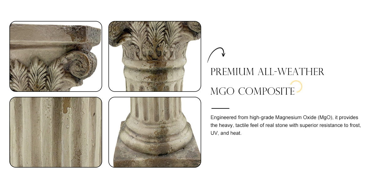 Magnesium Oxide Sculpture for Home Decor