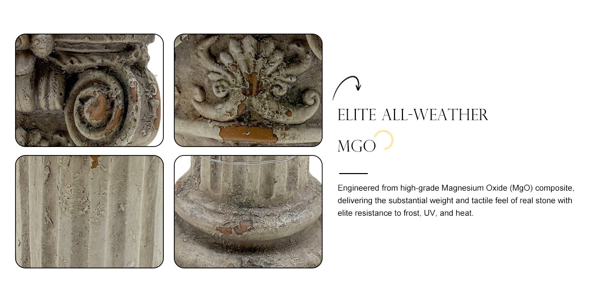Magnesium Oxide Sculpture for Home Decor