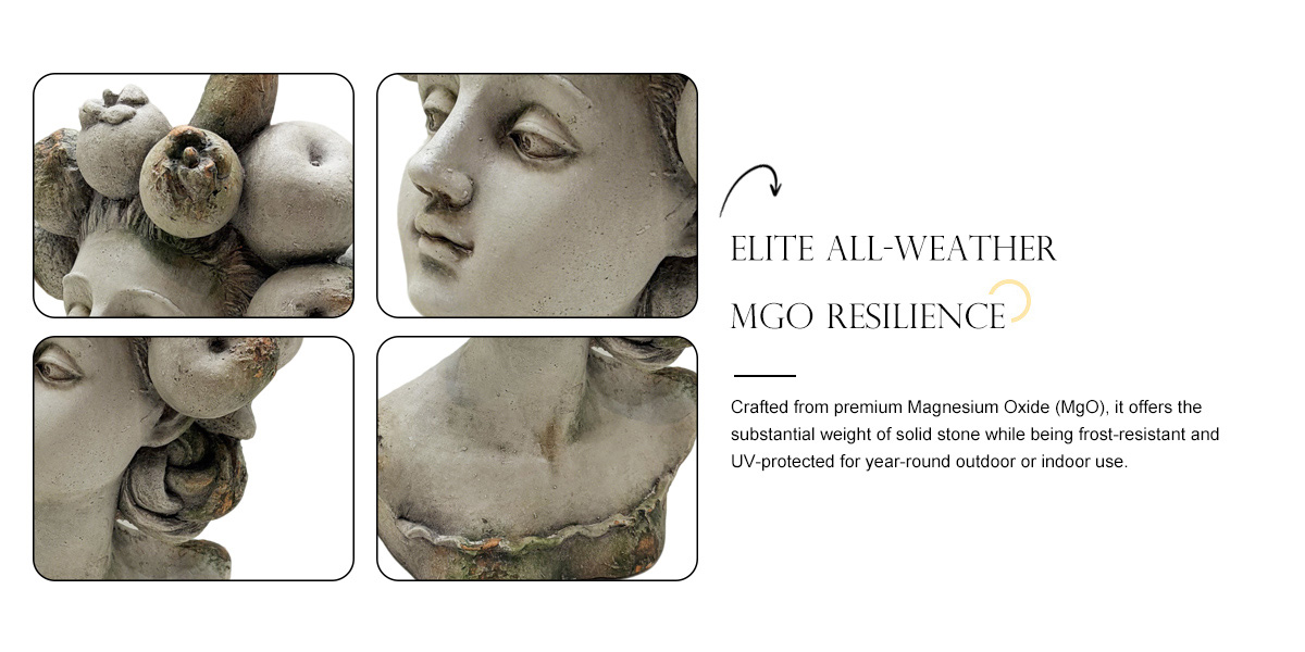 Magnesium Oxide Sculpture for Home Decor