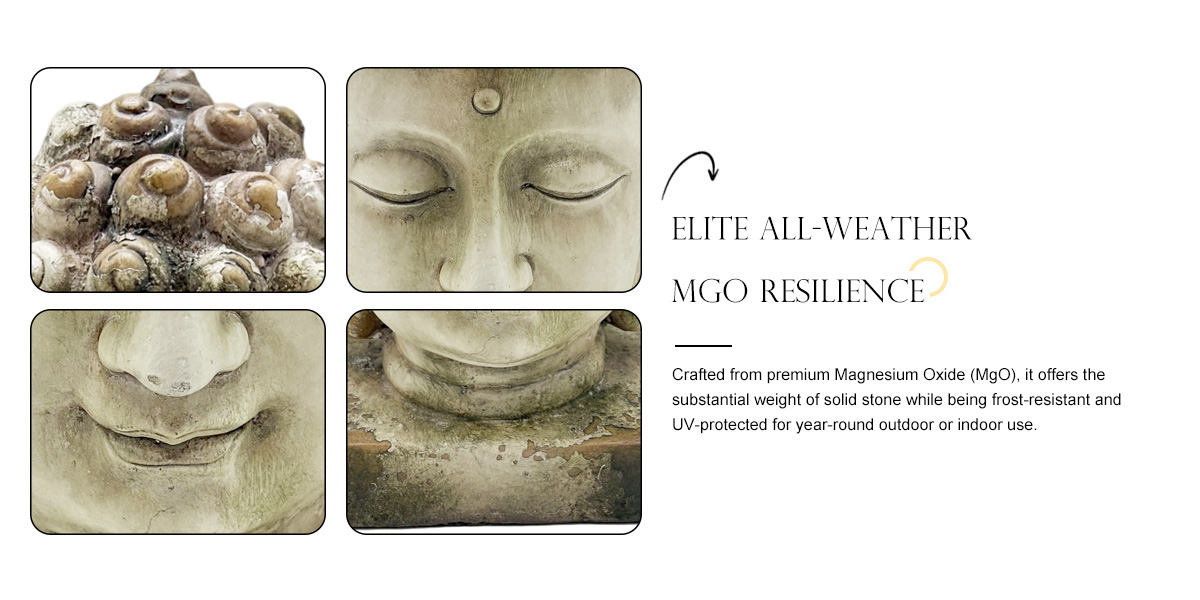 Magnesium Oxide Sculpture for Home Decor