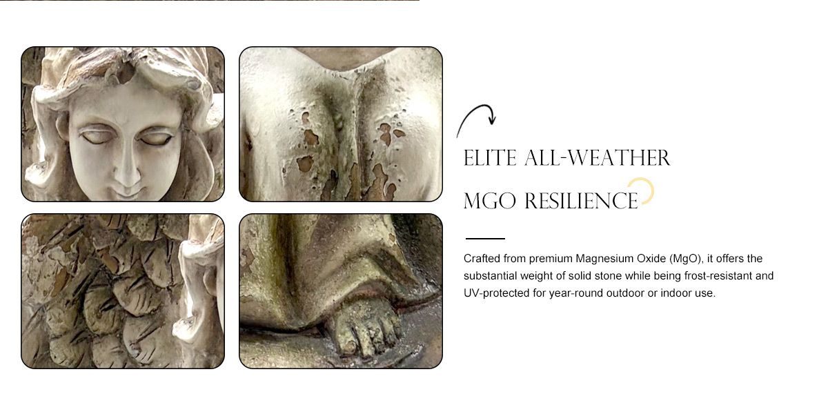 Magnesium Oxide Sculpture for Home Decor