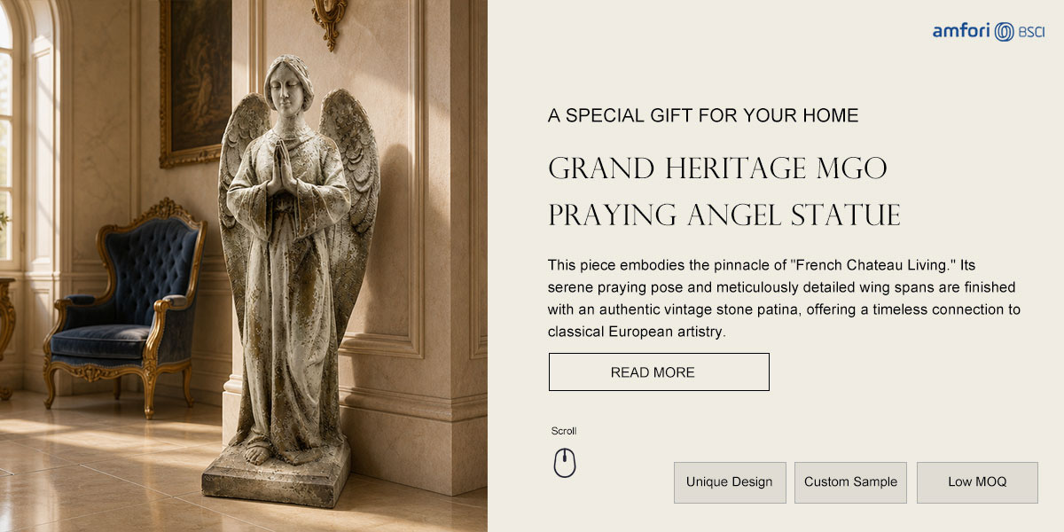 Grand Heritage MgO Praying Angel Statue Grand Heritage MgO Praying Angel Statue