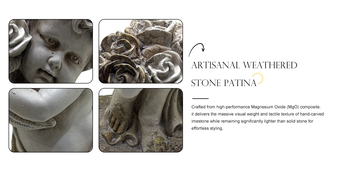 Magnesium Oxide Sculpture for Home Decor