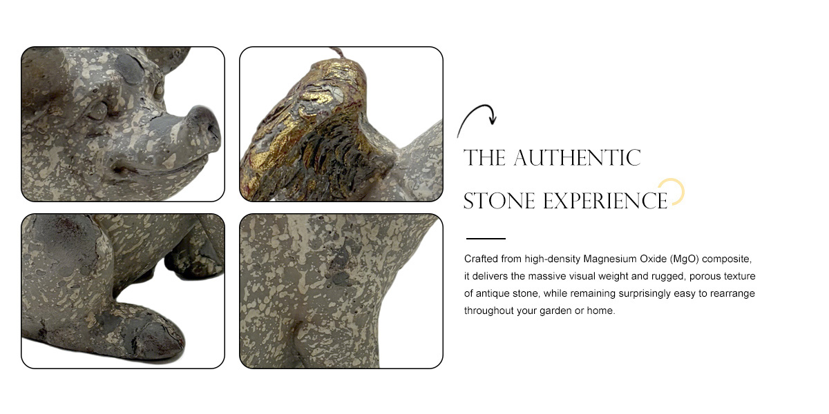 Magnesium Oxide Sculpture for Home Decor