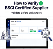 How to Verify BSCI Certified Supplier
