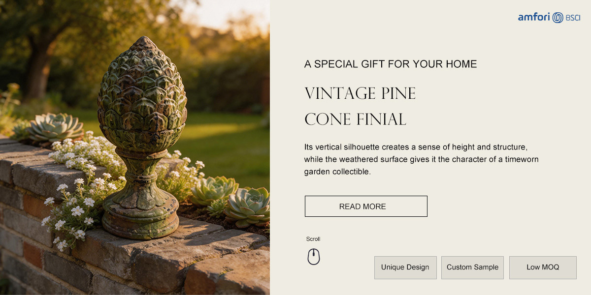 Vintage Pine Cone Finial Vintage Pine Cone Finial